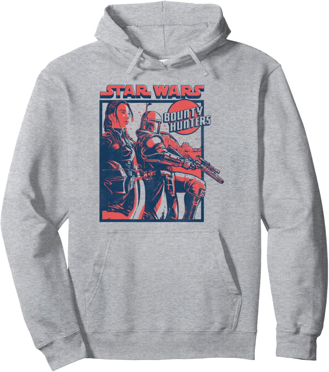 Star Wars The Book Of Boba Fett Fennec Shand Bounty Hunters Pullover Hoodie