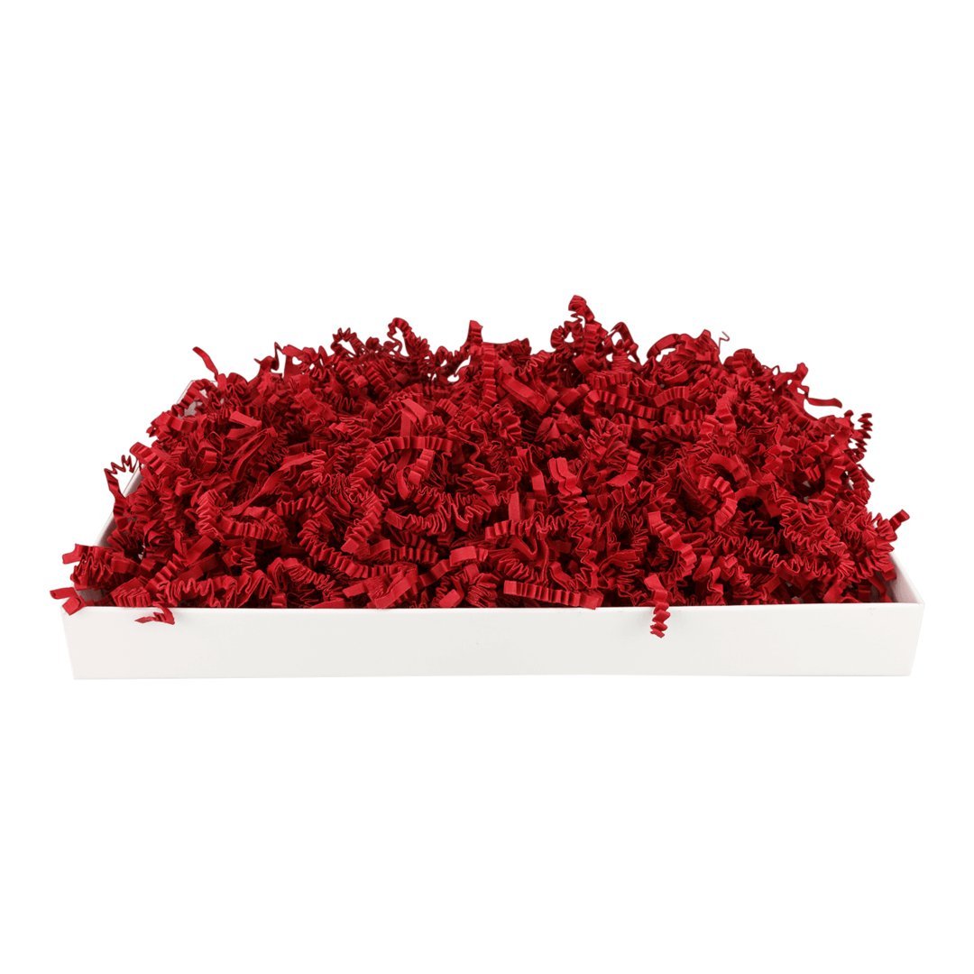 SizzlePak 024, Deep Red, Dunkelrotes Füllmaterial und Polsterpapier zum Füllen, Polstern, Ausstopfen