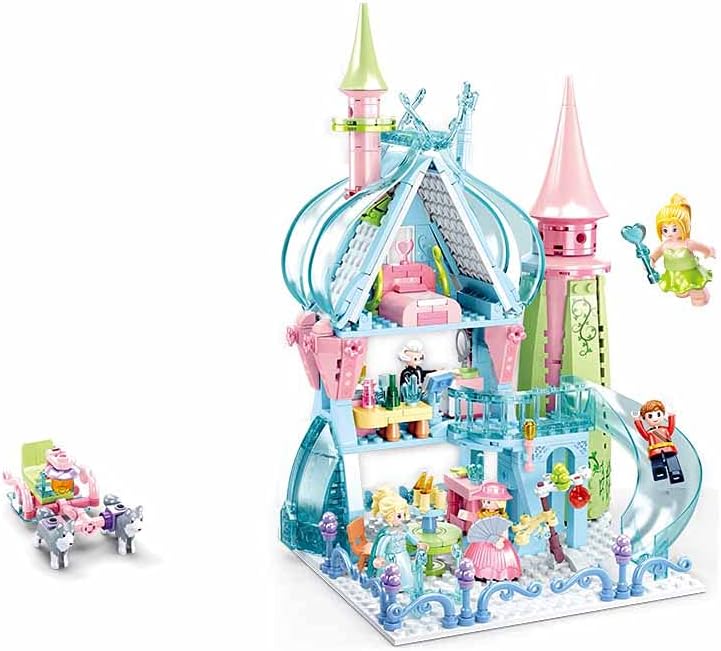 Sluban M38-B0898 of Winter – Fairy Tale Castle, 447 Stück, Mehrfarbig