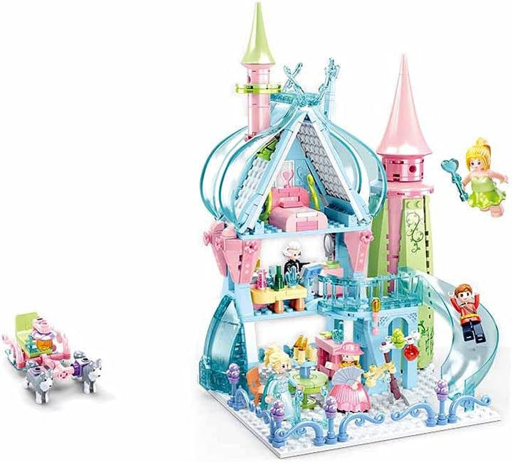 Sluban M38-B0898 of Winter – Fairy Tale Castle, 447 Stück, Mehrfarbig