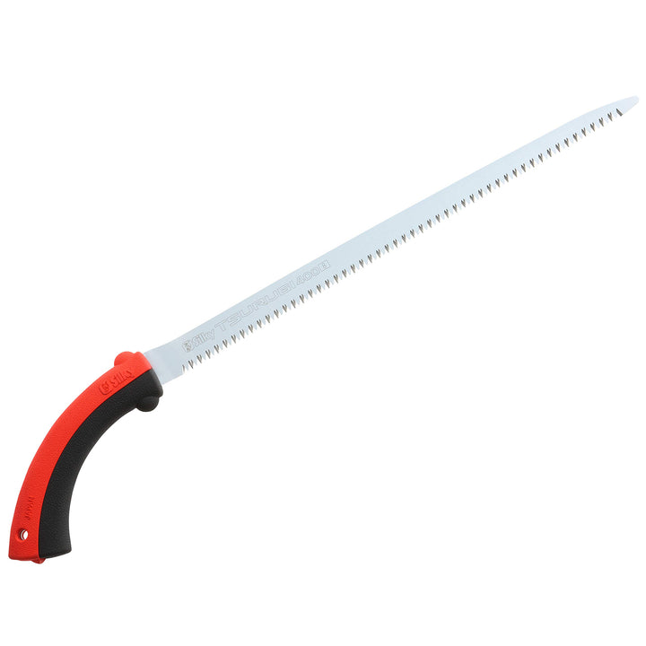 Silky gerade Säge Tsurugi 400mm grob – spitz zulaufende Hochleistungsklinge, nur 1,7mm dick, 400mm g