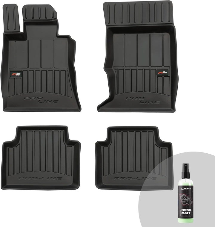 FROGUM ProLine 3D Gummimatten Exklusiven Auto Fussmatten Autofussmatten für Alfa Romeo Giulia ab 201