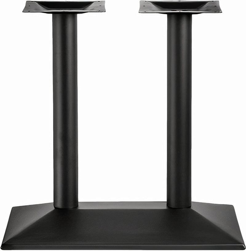 ONPIRA Stehtischgestell Tischgestell Schwarz Höhe 110cm Modell München (Doppelt Ausführung)