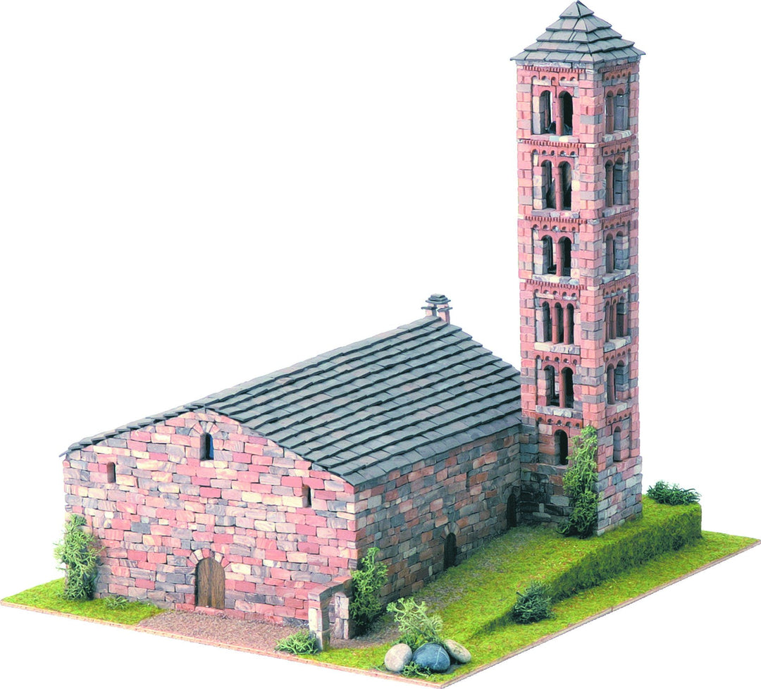 DOMUS-KITS Domus Kits40079 3518 Teile Romanica 5 St. Climent De Taull Kirche Modell, Massstab 1:84,