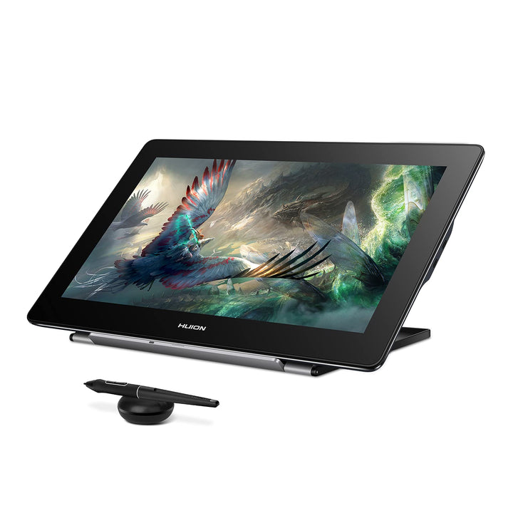 HUION Kamvas Pro 16 Plus 4K UHD Zeichentablett mit Bildschirm, voll laminiert, 145% sRGB Art Tablet