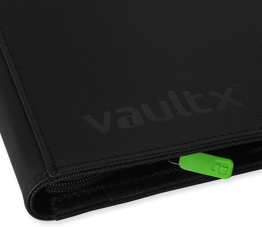 Vault X Premium eXo-Tec Zip Heftmappe - 9 Fächer Sammelkarten Trading Cards Mappe - 360 Fächer mit S