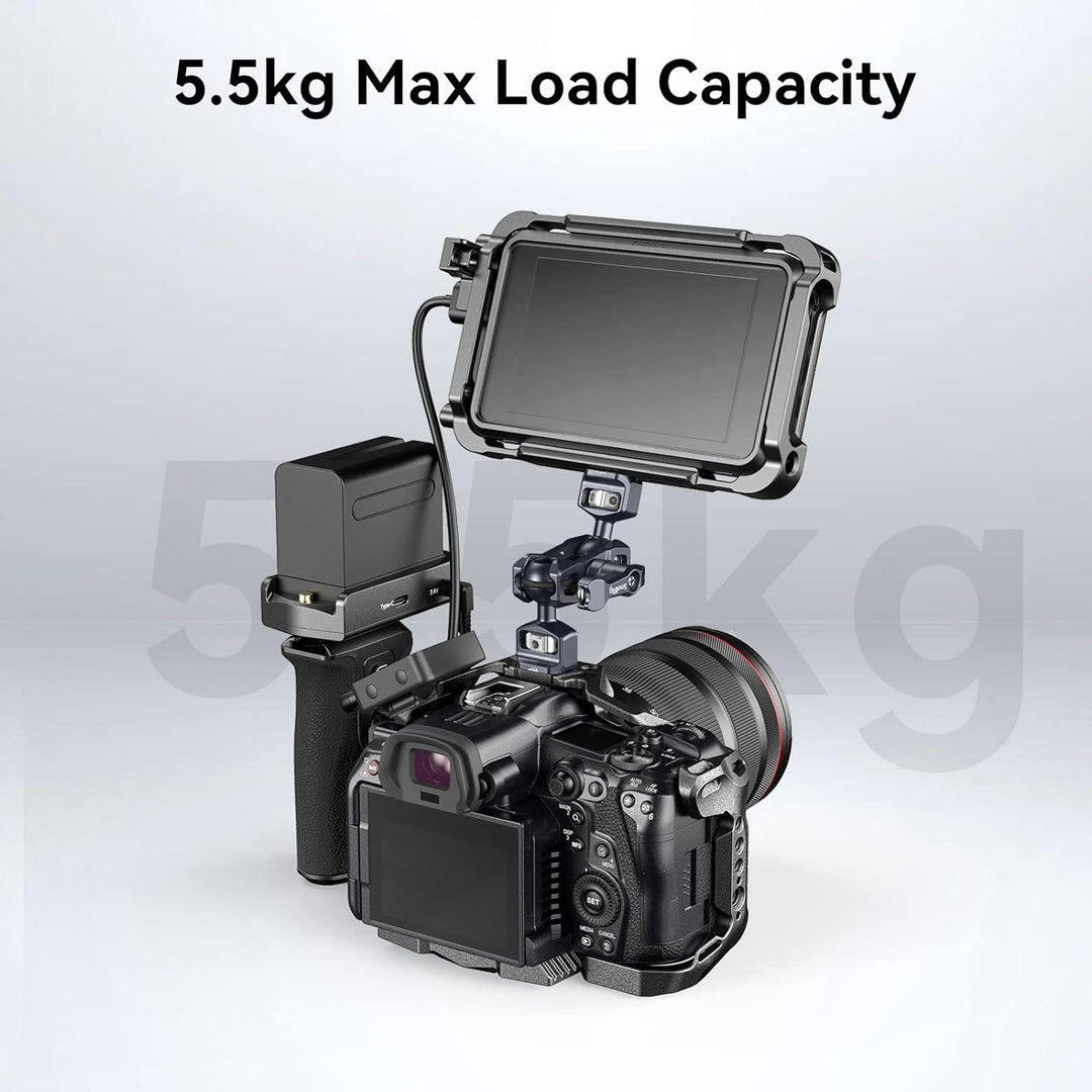 SMALLRIG Dual Ball Heads Magic Arm mit 1/4"-20 Schrauben, max. Belastung 6 kg, nur 88 g, aus Alumini