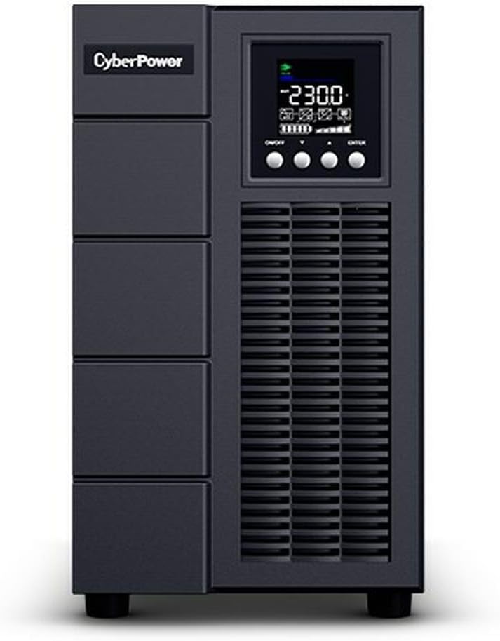 CyberPower OLS3000EA-DE Online Doppelwandler USV 3000VA/2700W Tower schwarz, Reine Sinuswelle 0ms, E