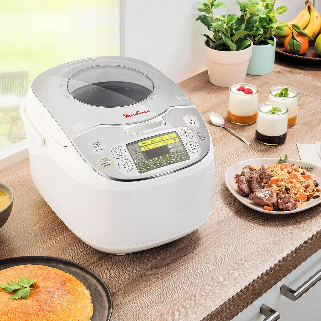 Moulinex MaxiChef Advanced Küchenmaschine, 45 Kochprogramme, nur