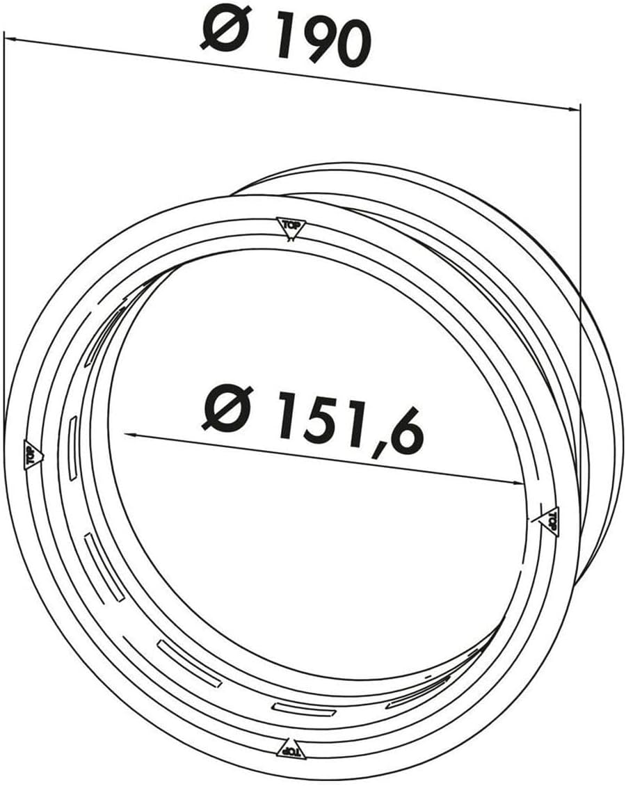 Naber 405.1.064 Compair PRIME flow P-Turbo 150 Mauerkasten inkl. THERMOBOX