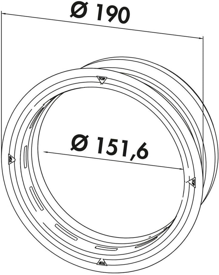 Naber 405.1.064 Compair PRIME flow P-Turbo 150 Mauerkasten inkl. THERMOBOX