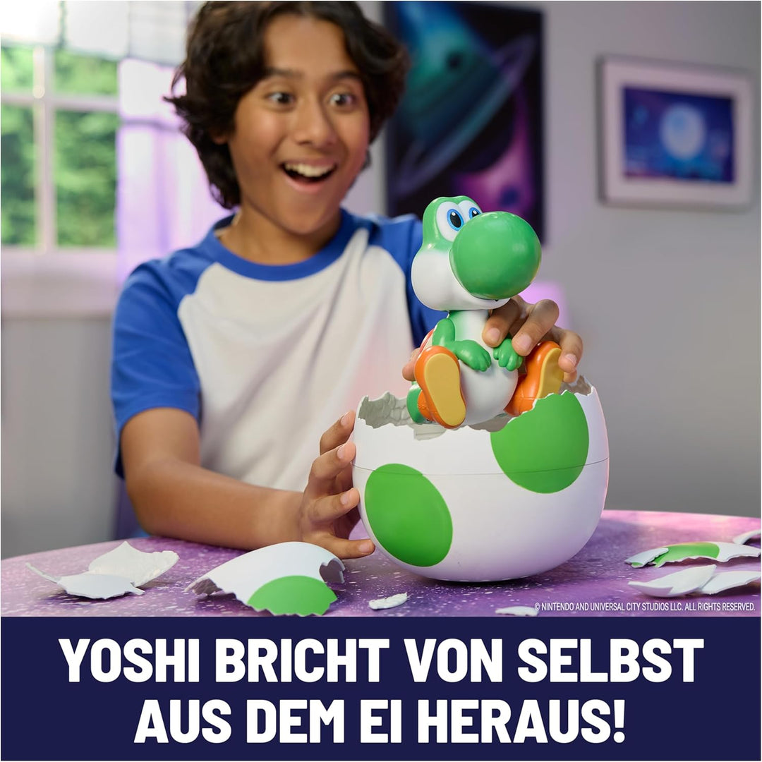 Super Mario Galaxy Film, Hatchin' Yoshi, Interaktive Yoshi Figur mit Sound- und Bewegungseffekten im