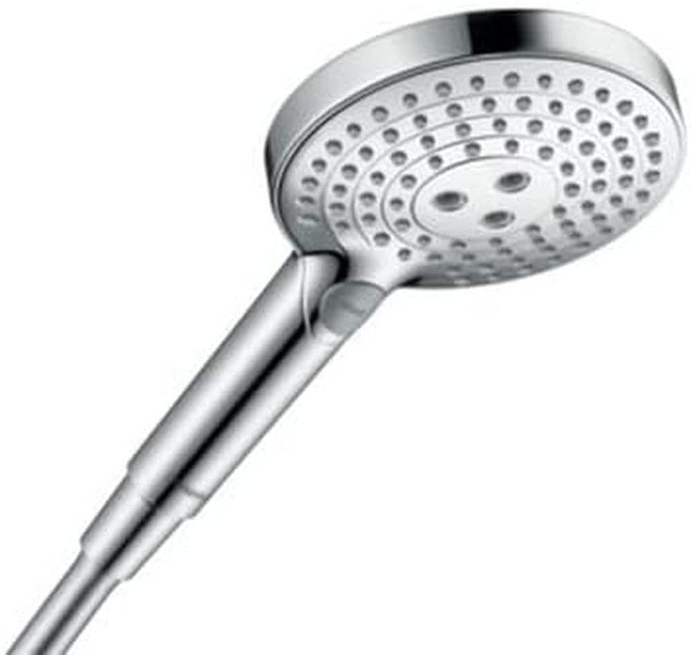 hansgrohe Raindance Select S - Duschkopf, Handbrause mit 3 Strahlarten (inkl. PowderRain), runde Dus
