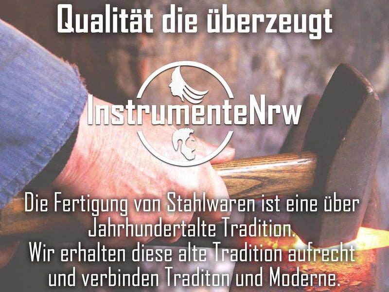 InstrumenteNrw Fusspflegegerät Hornhautentferner Spezielles Fusspflege Set für Fräser Pediküre als S