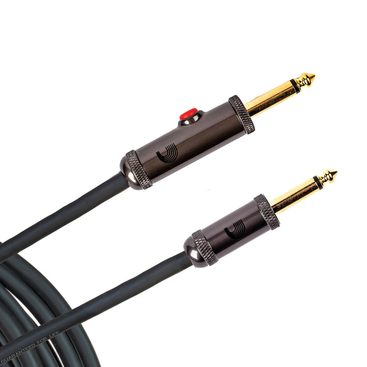 D 'Addario pw-agl-20 20 ft LS Instrument Kabel mit Latching geben, Schalter/Stecker gerade 20 Fuss G
