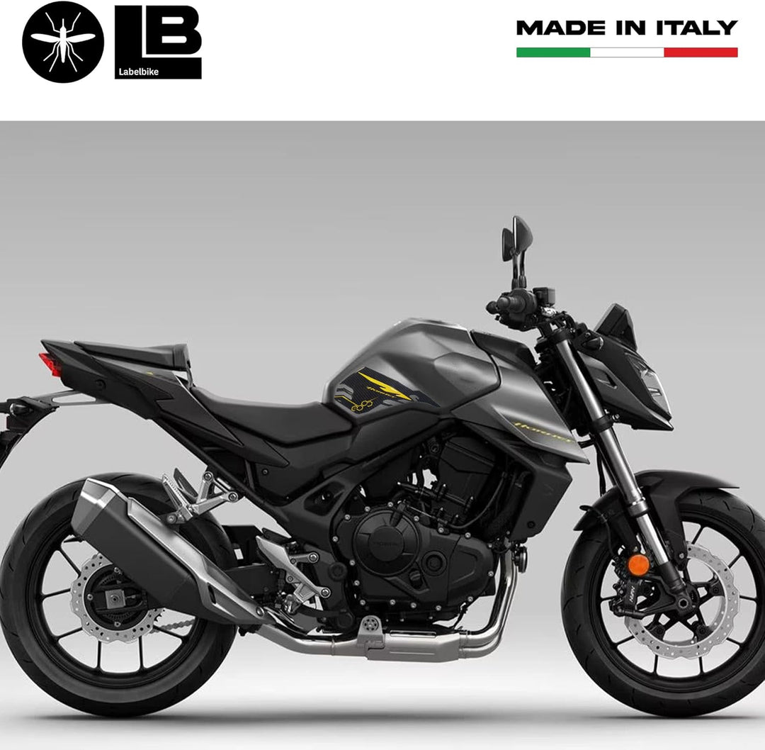 labelbike - 3D Seitenaufkleber Motorrad Tankdekorationen und Schutz mit offizieller Honda-Lizenz aus
