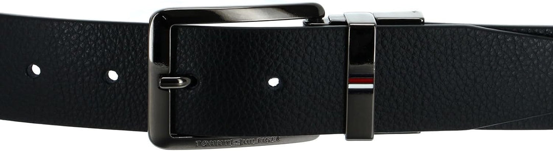 Tommy Hilfiger Gifting Double Buckle Belt Giftbox W100 Black - kürzbar