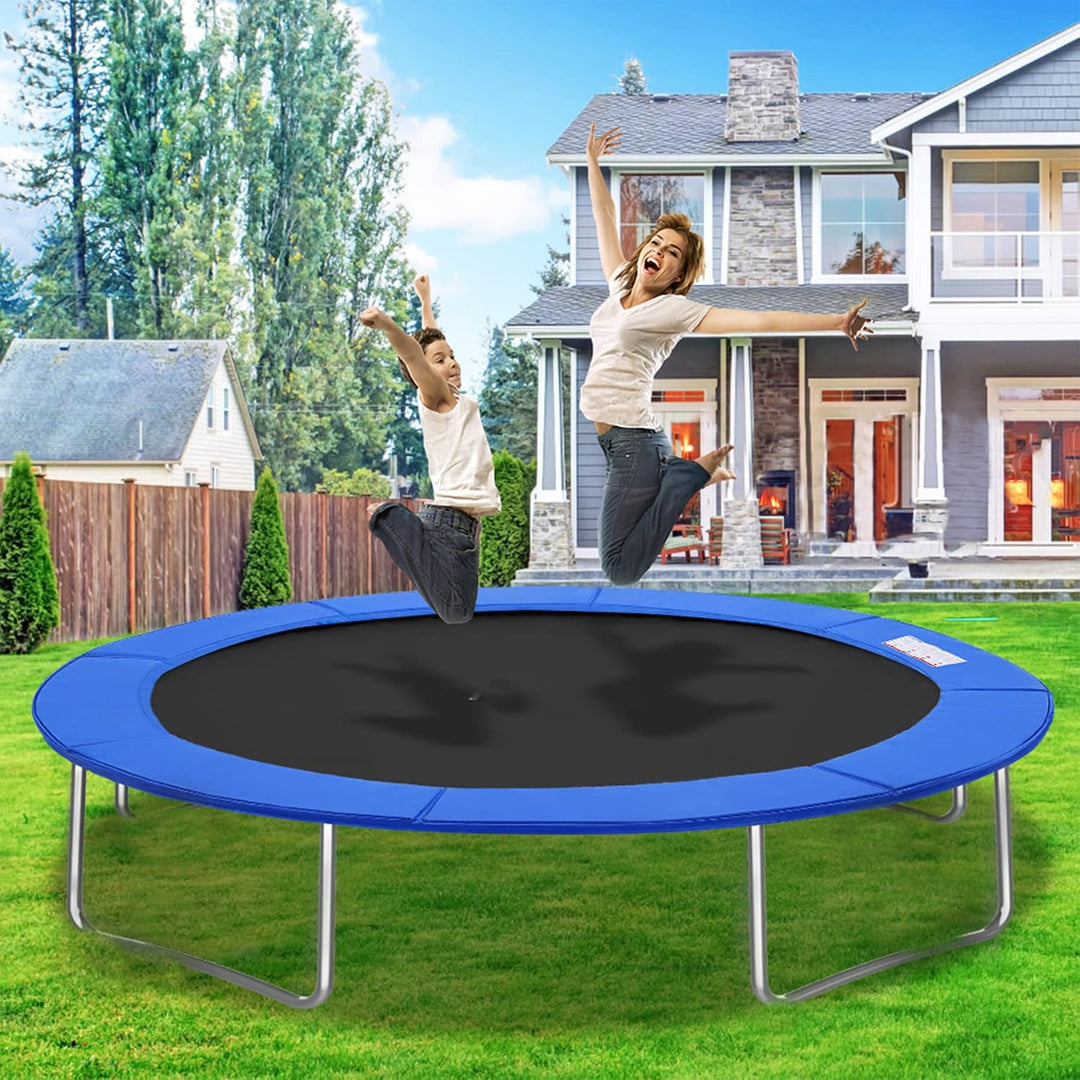Froadp Trampolin Randabdeckung Ø244cm-305cm-366cm Sicherheitsmatte Abdeckung Kantenschutz UV-beständ