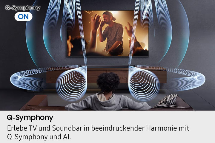 SAMSUNG HW-Q935GF Q-Series 9.1.4-Kanal-Soundbar für Fernseher, Kabelloser 6,5"-Subwoofer, 2.0.2-Kana