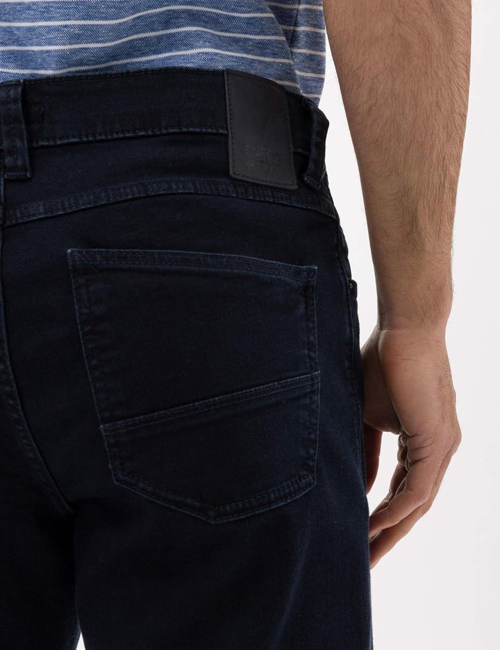 EUREX by Brax Style THILO Herren Flatfronthose Bestformer Cut 24 Denim Dunkelblau, 24 Denim Dunkelbl