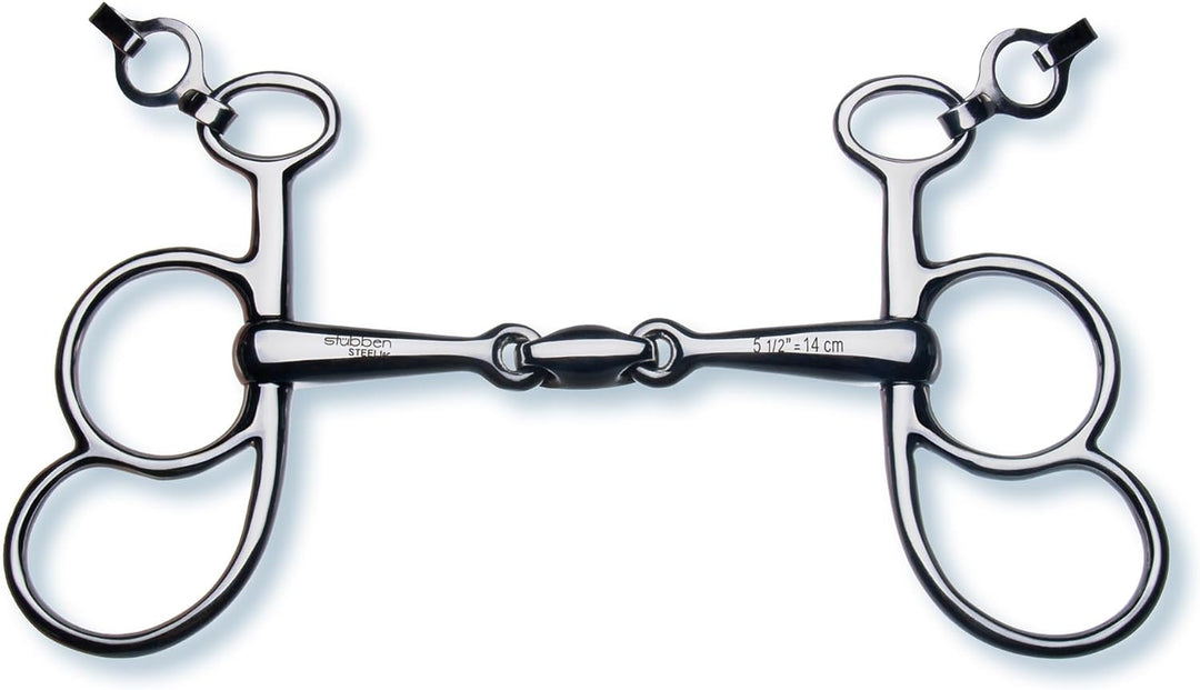 Stübben 2284 Postkandare EZ Control 13,5 cm - 16 mm - Edelstahl, 13,5 cm - 16 mm - Edelstahl