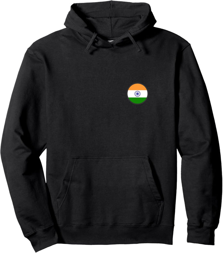Flagge Indien Pullover Hoodie
