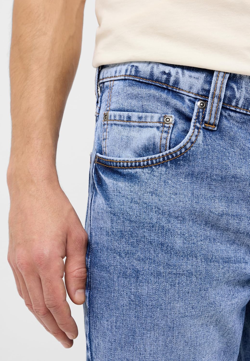MUSTANG Herren Jeans Hose Style Big Sur 31W / 30L Blau, 31W / 30L Blau