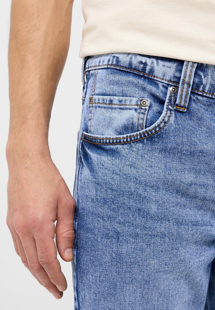MUSTANG Jeans Herren Stretch Big Sur Regular Fit Jeanshose Hose Denim Blau Schwarz 30 31 32 33 34 36