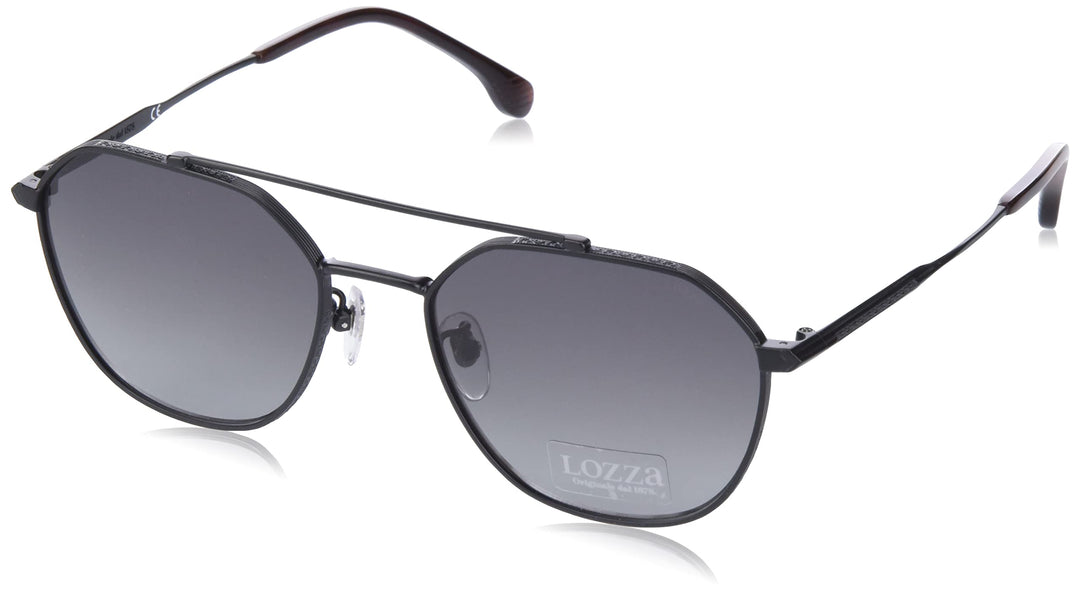 Lozza Unisex Sunglasses, Total Semi Matt Black