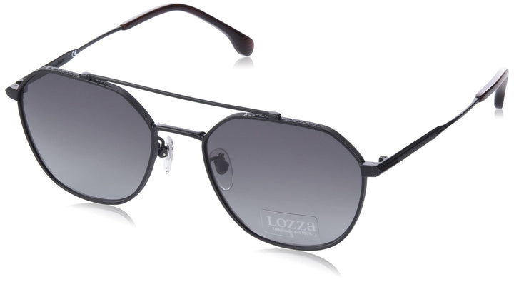 Lozza Unisex Sunglasses, Total Semi Matt Black