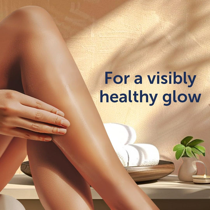 Vaseline Intensive Care Cocoa Radiant für strahlende Haut, Körpergelöl mit reiner Kakaobutter + rege