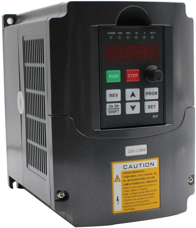 Frequenzumrichter, 2.2KW 3HP 10A VFD Wechselrichter Variabler Frequenz Drive Inverter Motoren für Ei