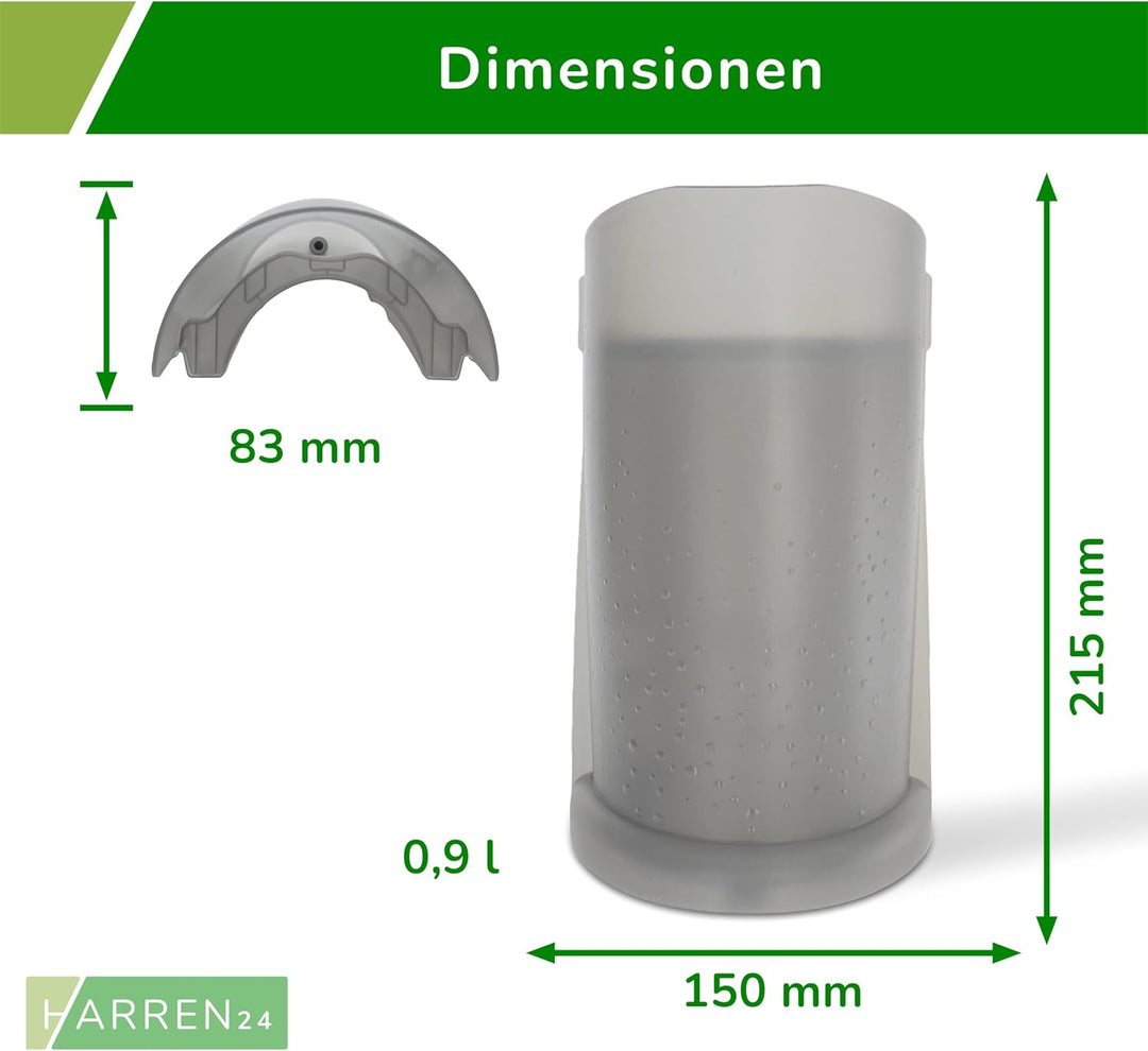Wassertank CP0278/01 kompatibel mit Philips Senseo Viva Cafe, Nur B! HD6561, HD6563, HD6564, HD6566,