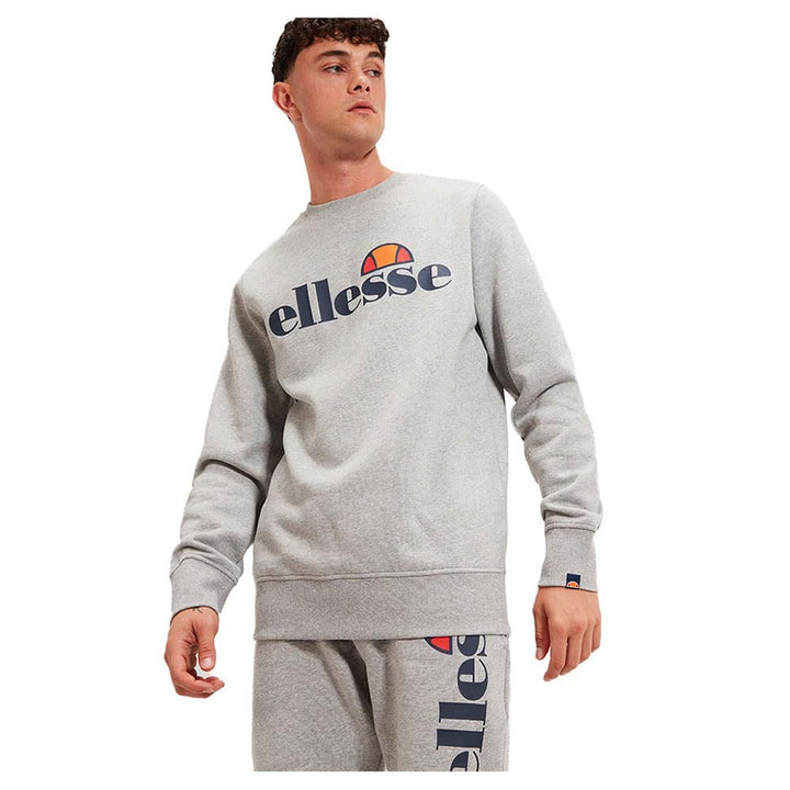 Ellesse Herren Succiso Sweatshirt XS Dark Grey Marl, XS Dark Grey Marl
