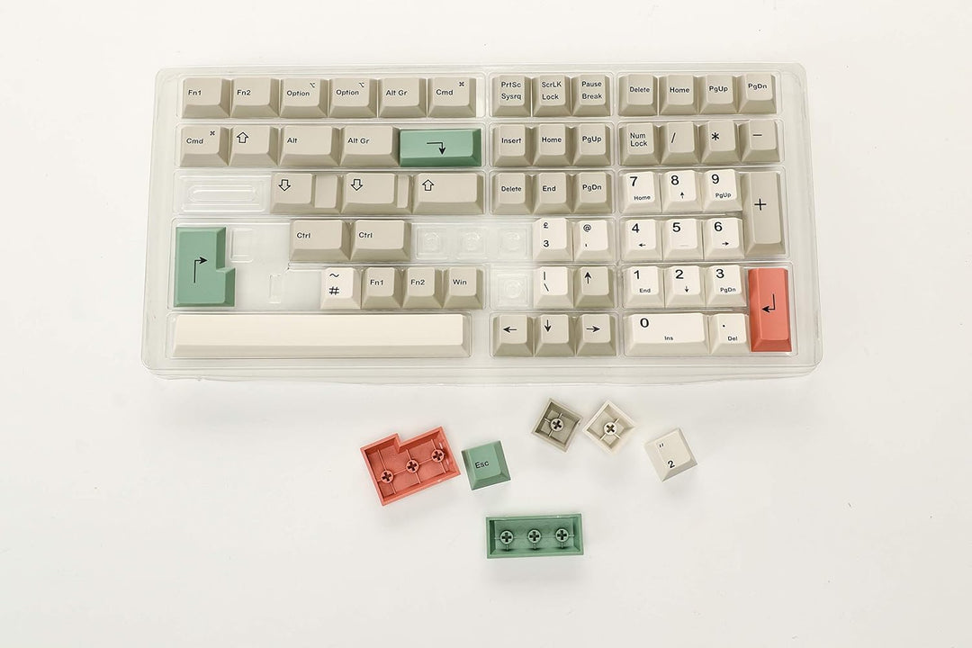 Custom Keycaps | Dye Sublimation PBT Keycap Set for Mechanical Keyboard | 139 Keys | Cherry Profile