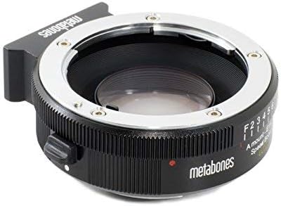 Metabones Sony Alpha to E-Mount Speed Booster Ultra 0.71x (Black Matt), MB_SPA-E-BM2, schwarz/Chrom