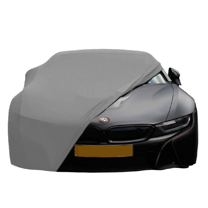 Indoor Autoabdeckung kompatibel mit BMW I8 SUPER Soft Stretch
