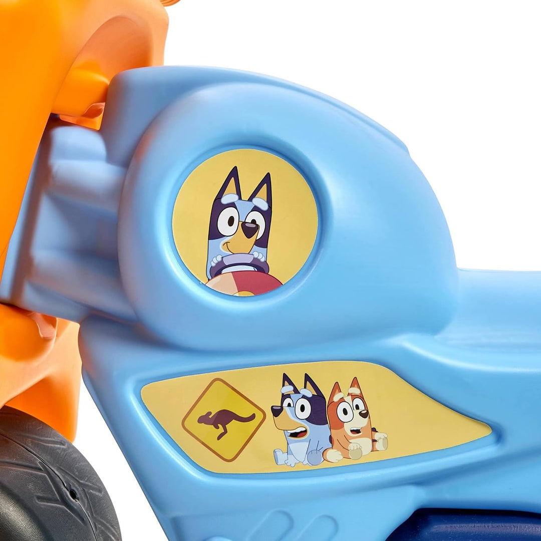 Feber MotoFeber Bluey, MotoFeber Bluey, MotoFeber Bluey, stabil und sicher, für Kinder von 18 Monate