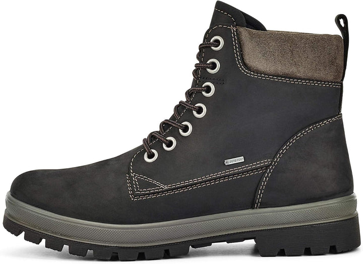 Legero Herren Montana Schneestiefel 40 EU Weit Schwarz Schwarz 0100, 40 EU Weit Schwarz Schwarz 0100