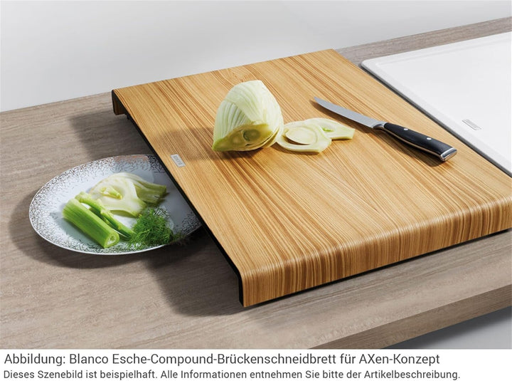 BLANCO AXIA III 6 S | SILGRANIT anthrazit | Einbauart: Einbau von Oben | Hauptbecken rechts | mit Ho