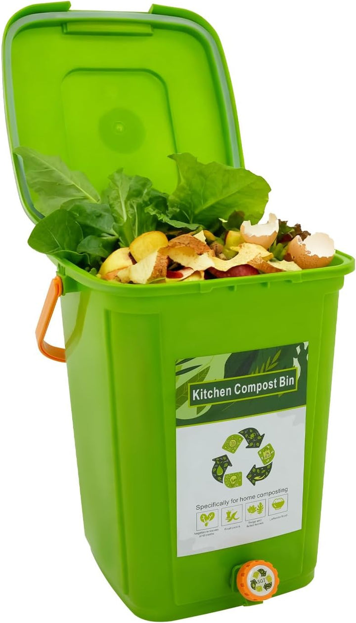 20L Komposteimer Küche Kompostbehälter Grosser Geruchsdicht