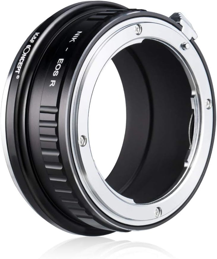 K&F Concept Objektivadapter Ring Kompatibel mit Nikon Objektiv an Canon EOS R-(NIK-EOS R) Gehäuse mo