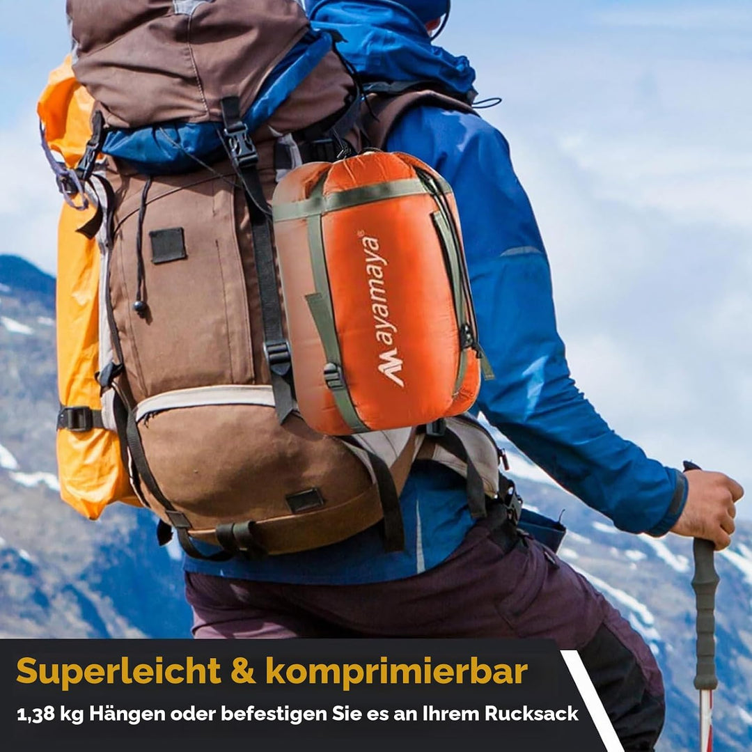 Hängematte Underquilt Isomatten Underkilt Outdoor, Ultralight Baumwolle Underblanket Winterschlafsac