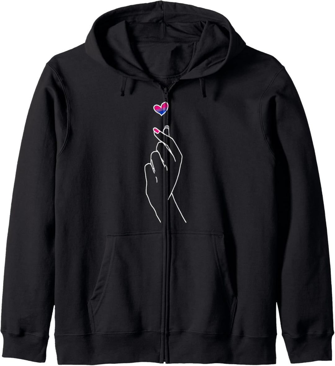 Bisexuelle Kpop Koreanische Bi Pride Merchandise K-pop Kapuzenjacke