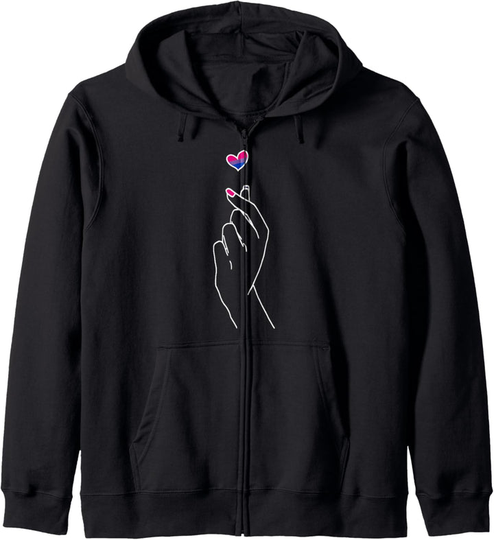 Bisexuelle Kpop Koreanische Bi Pride Merchandise K-pop Kapuzenjacke