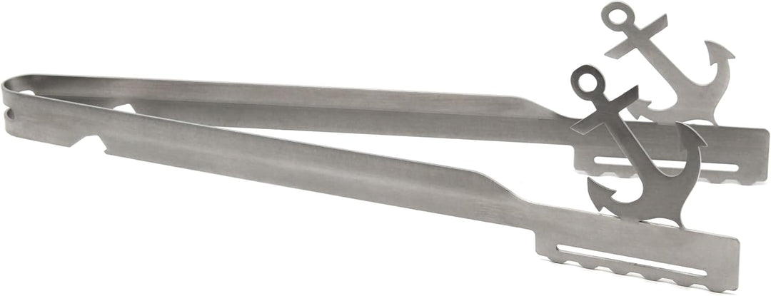 Grillzange Motiv Anker spülmaschinengeeignet, Geschenkidee, Männergeschenk, Geschenk Seefahrer, Kapi