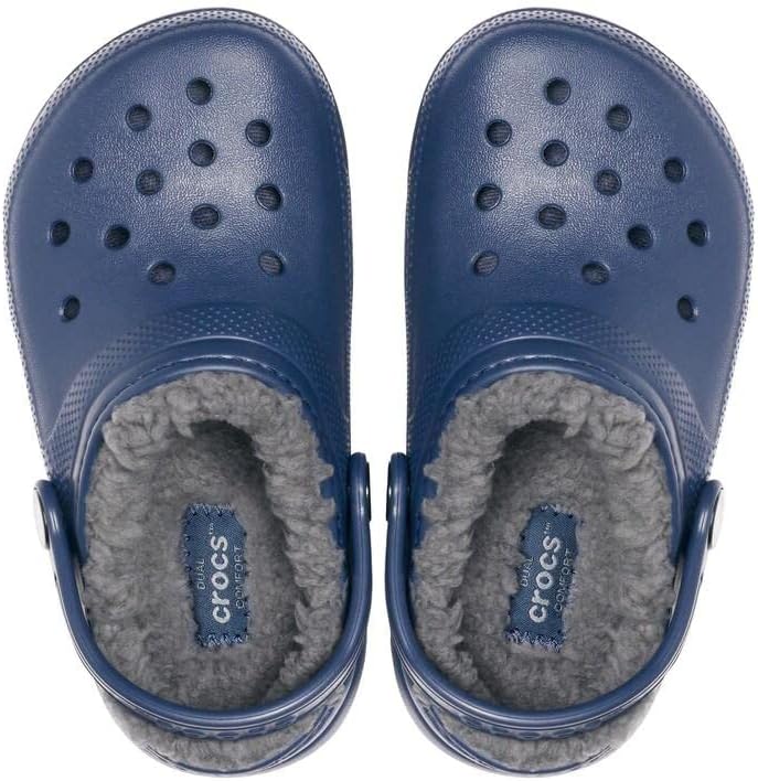 Crocs Unisex Kinder KlassischHolzschuh 22/23 EU Marineblau Anthrazit, 22/23 EU Marineblau Anthrazit