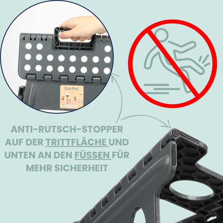Klapphocker Campinghocker Faltbar Ultraleicht Falthocker Tritthocker Aufstiegshilfe Camping Klapptri