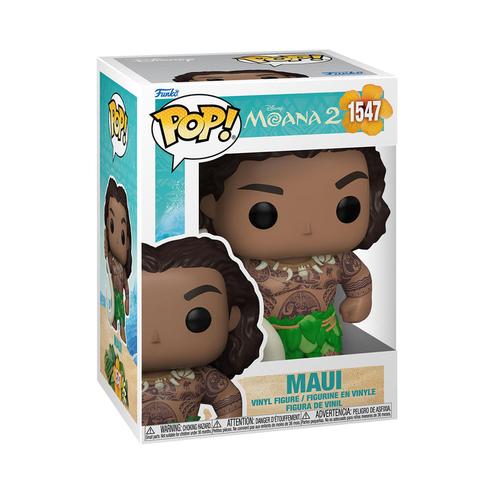 Funko Pop! Disney: Moana 2 - Maui - Vaiana - Vinyl-Sammelfigur - Geschenkidee - Offizielle Handelswa