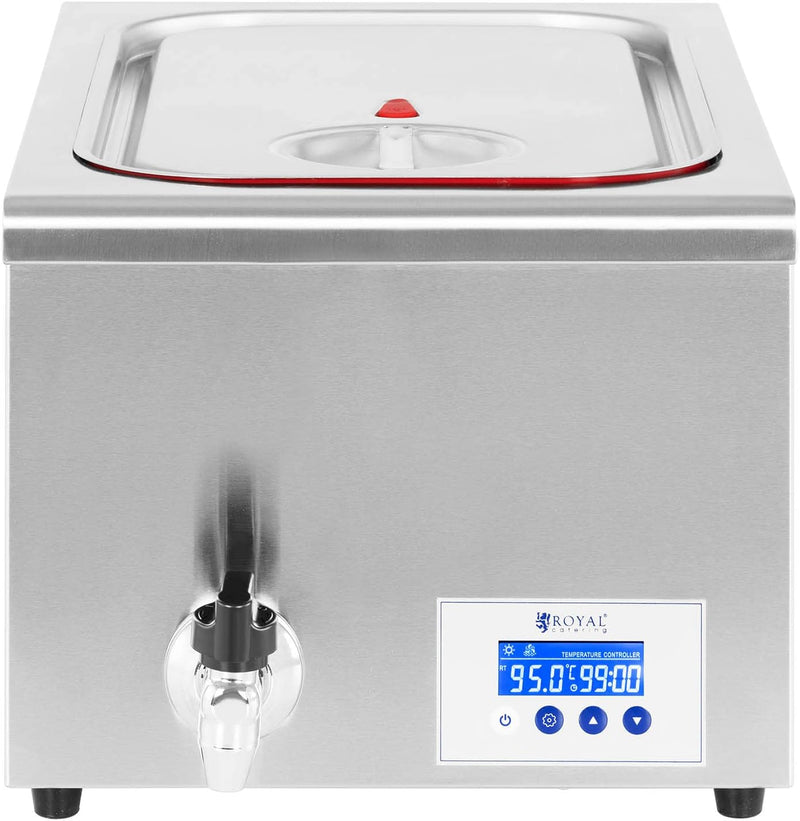 Royal Catering RCPSU-700 Sous-vide-Garer 700 W 24 l 30 - 95 °C Niedrigtemperaturgarer